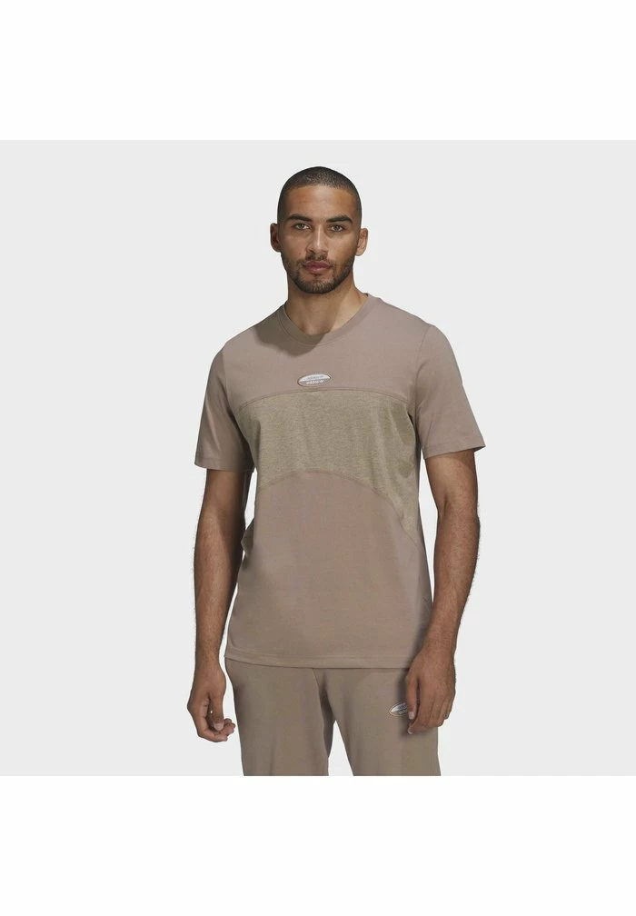 Adidas Originals Basic T-shirt - Brown 3 Adidas Originals Basic T-shirt - Brown - Image 3