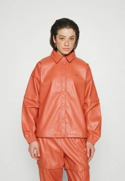 Adidas Originals TRACKTOP - Faux Leather Jacket - Magic Earth Met -Adidas Originals Shop cfd0465e3eea4e2bb868a35e9c69dd6f