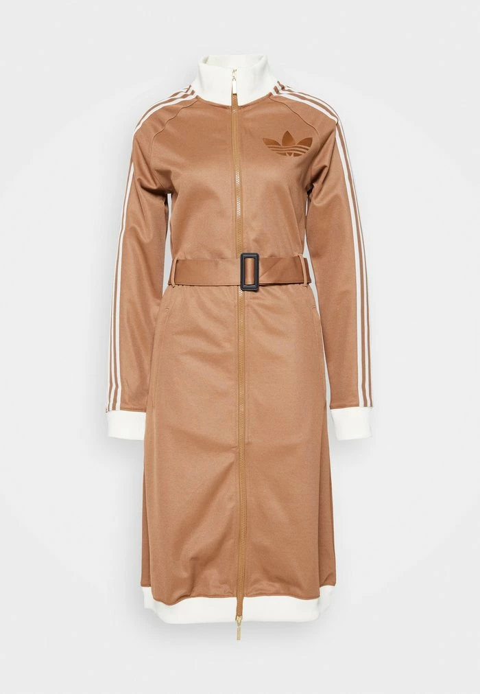 Adidas Originals TRACKTOP COAT 70S PACK - Classic Coat - Brown Desert 2 Adidas Originals TRACKTOP COAT 70S PACK - Classic Coat - Brown Desert - Image 2