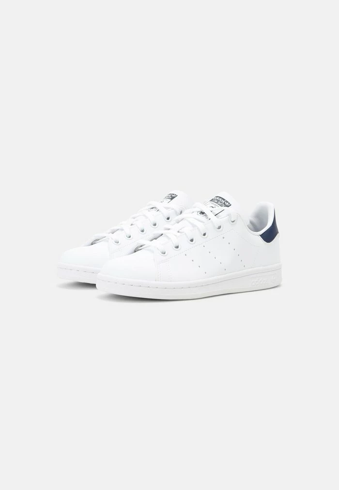 Adidas Originals STAN SMITH UNISEX - Trainers - White/dark Blue 2 Adidas Originals STAN SMITH UNISEX - Trainers - White/dark Blue - Image 2