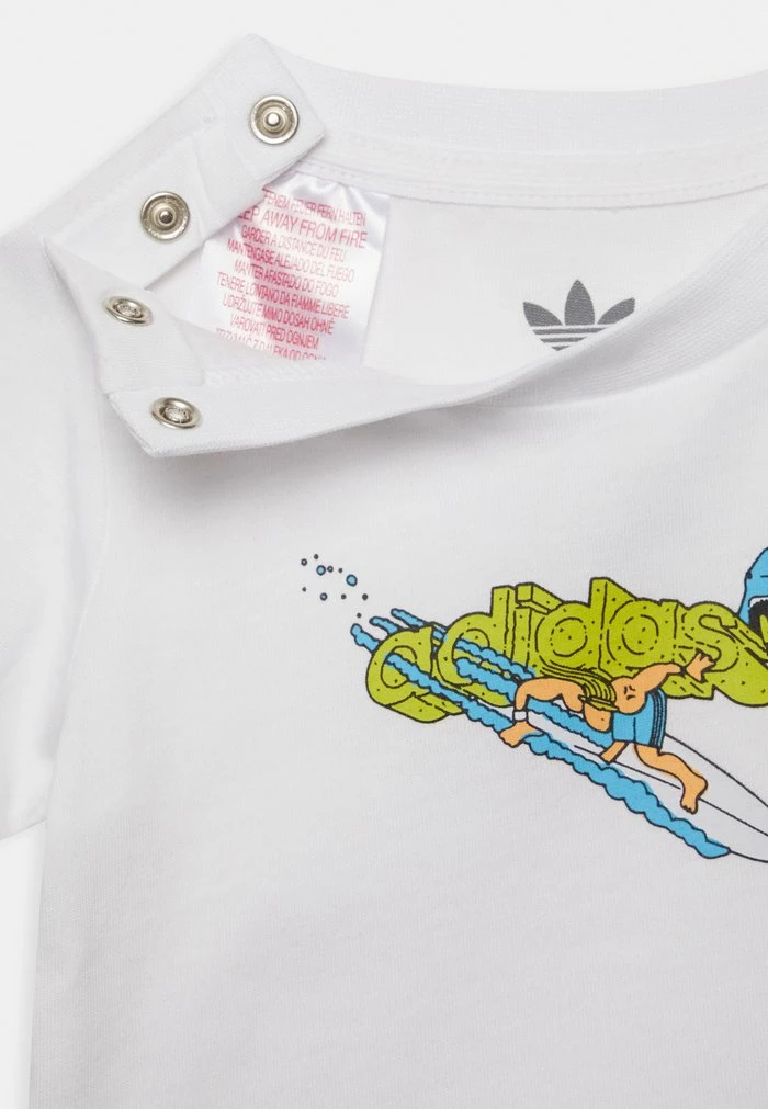 Adidas Originals TEE UNISEX - Print T-shirt - White 3 Adidas Originals TEE UNISEX - Print T-shirt - White - Image 3