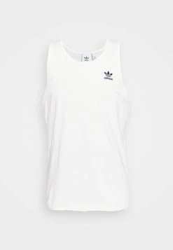 Adidas Originals ESSENTIALS TANK UNISEX - Top - White -Adidas Originals Shop d191ec85bcb94dd1a5023f8bc7a5c083