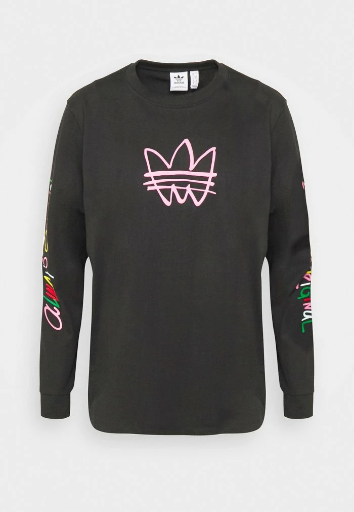 Adidas Originals GRAPHIC TEE - Long Sleeved Top - Black 7 Adidas Originals GRAPHIC TEE - Long Sleeved Top - Black - Image 7