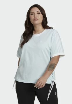 Adidas Originals ALWAYS ORIGINAL LACED PLUS SIZE - Basic T-shirt - Almost Blue