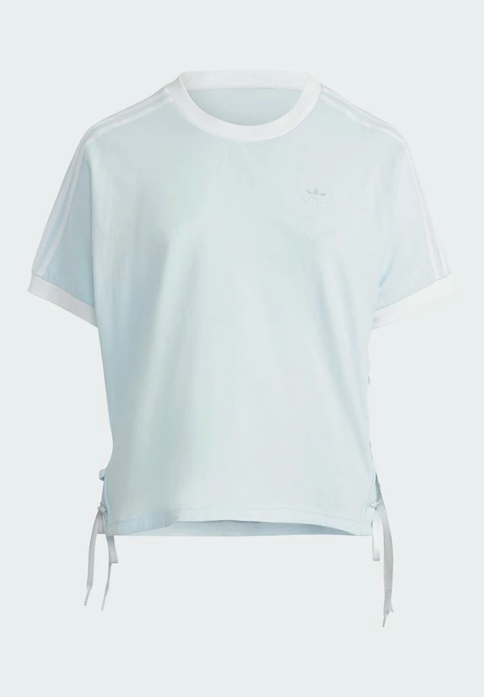Adidas Originals ALWAYS ORIGINAL LACED PLUS SIZE - Basic T-shirt - Almost Blue 7 Adidas Originals ALWAYS ORIGINAL LACED PLUS SIZE - Basic T-shirt - Almost Blue - Image 7