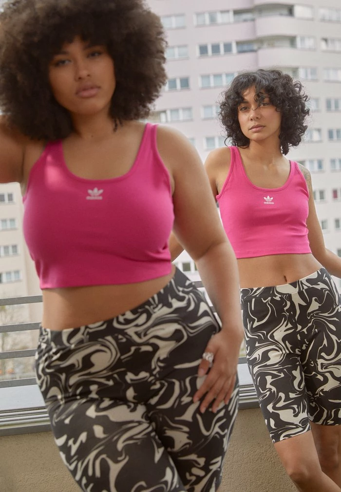 Adidas Originals TANK - Top - Burgundy 3 Adidas Originals TANK - Top - Burgundy - Image 3