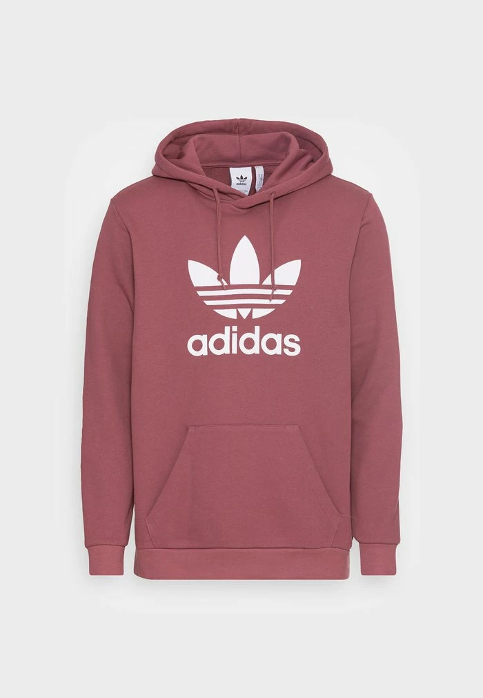 Adidas Originals TREFOIL - Hoodie - Brown 4 Adidas Originals TREFOIL - Hoodie - Brown - Image 4