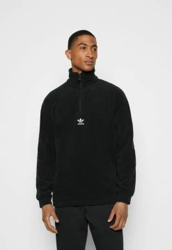 Adidas Originals TREFOIL UNISEX - Fleece Jumper - Black -Adidas Originals Shop d316ebd9f7e5407191bd9883230c6a2b