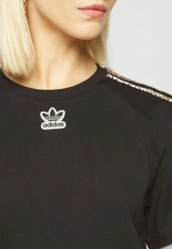 Adidas Originals SNAKETEE - Print T-shirt - Black -Adidas Originals Shop d34f33e3677041fc99dcaec3638671dd