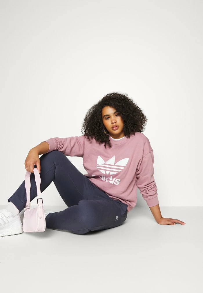 Adidas Originals CREW - Sweatshirt - Magic Mauve 8 Adidas Originals CREW - Sweatshirt - Magic Mauve - Image 8