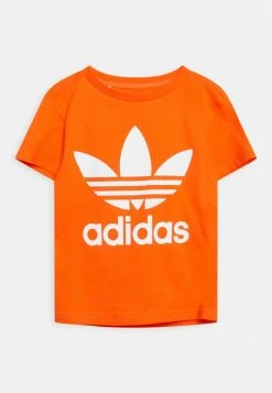 Adidas Originals TREFOIL TEE UNISEX - Print T-shirt - Semi Impact Orange