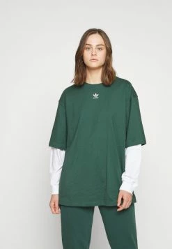 Adidas Originals TEE - Basic T-shirt - Mineral Green 10 Adidas Originals TEE - Basic T-shirt - Mineral Green -Adidas Originals Shop d414a4c219db4eca8009f94c107f91d4