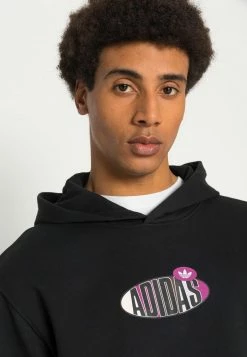 Adidas Originals HOODIE - Sweatshirt - Black -Adidas Originals Shop d46bf6f4171b42478c60a57d24cf4811