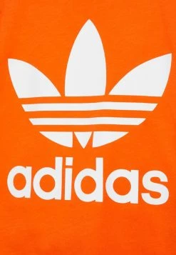 Adidas Originals TREFOIL TEE UNISEX - Print T-shirt - Semi Impact Orange -Adidas Originals Shop d5721f30d792462dbd1c43c927e120f3