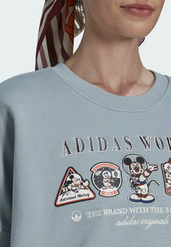 Adidas Originals DISNEY - Sweatshirt - Grey 3 Adidas Originals DISNEY - Sweatshirt - Grey - Image 3