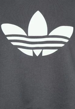 Adidas Originals CROPPED HOODIE - Sweatshirt - Carbon -Adidas Originals Shop d5d82720af5841a6917783a556d78f98