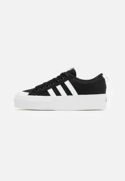 Adidas Originals NIZZA - Trainers - Core Black/footwear White 9 Adidas Originals NIZZA - Trainers - Core Black/footwear White -Adidas Originals Shop d6422351dafe4c72b698abc29f06d534