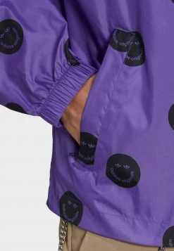 Adidas Originals ALLOVER - Windbreaker - Purple -Adidas Originals Shop d64a02f99b614e2aa8822c64eb3bcfdc