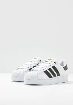 Adidas Originals SUPERSTAR BOLD - Trainers - Footwear White/clear Black/gold Metallic -Adidas Originals Shop d69bf8d884ab42bfbe5bf2cbef6fb040