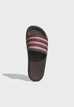 Adidas Originals ADILETTE - Mules - Brown -Adidas Originals Shop d6cb41baefa54913bff833532418992c