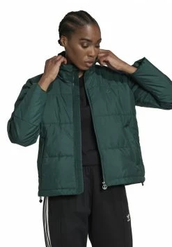Adidas Originals SHORT PUFFER - Winter Jacket - Mineral Green -Adidas Originals Shop d7097b9aad7042b9acb794ead35e6145