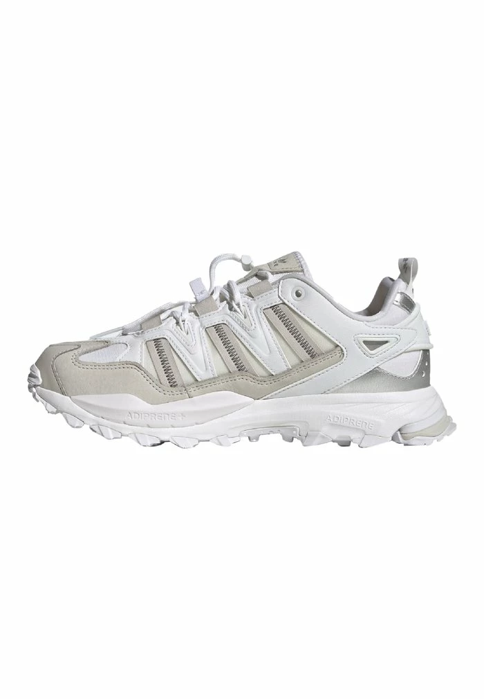Adidas Originals HYPERTURF UNISEX - Trainers - Cloud White Grey One Silver Metallic 1 Adidas Originals HYPERTURF UNISEX - Trainers - Cloud White Grey One Silver Metallic