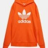 Adidas Originals TREFOIL HOODIE UNISEX - Hoodie - Semi Impact Orange