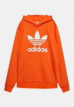 Adidas Originals TREFOIL HOODIE UNISEX - Hoodie - Semi Impact Orange