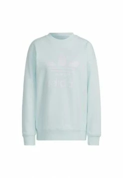 Adidas Originals CREW - Sweatshirt - Blue -Adidas Originals Shop d9e4c670d0094764bdf73b3ae488bde7