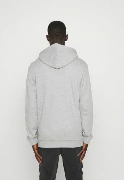 Adidas Originals TREFOIL - Hoodie - Medium Grey Heather/white -Adidas Originals Shop d9ecfff860264e63b2bd0bd858a8cc01