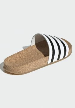 Adidas Originals ADILETTE - Mules - Cloud White Core Black Gum -Adidas Originals Shop da2e4182402349839d1934c962425cc1