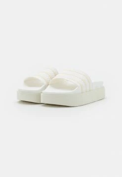 Adidas Originals ADILETTE BONEGA - Mules - Footwear White/offwhite -Adidas Originals Shop da38ce6ad88b42e089798874f4702749