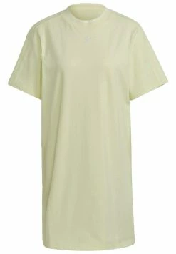 Adidas Originals TENNIS LUXE DRESS ORIGINALS - Jersey Dress - Haze Yellow -Adidas Originals Shop da66933c4b434d32ab93e177a736b72f