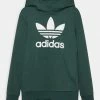 Adidas Originals TREFOIL HOODIE UNISEX - Hoodie - Mineral Green