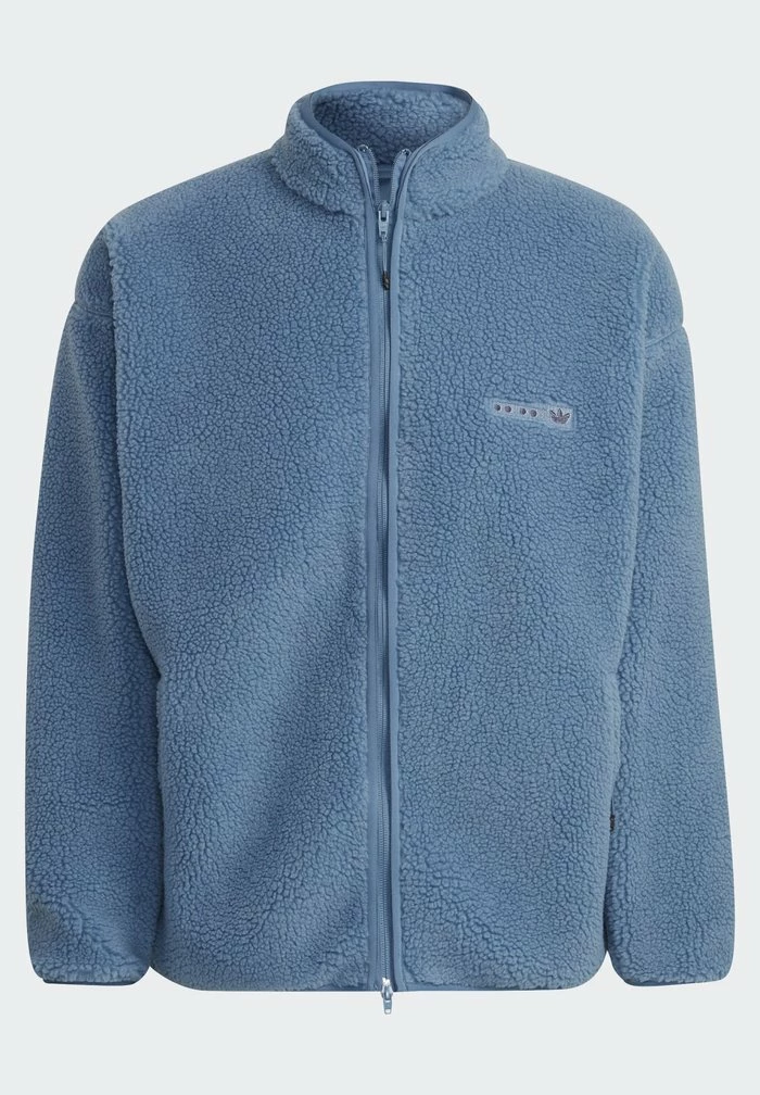 Adidas Originals SHERPA JKT - Fleece Jacket - Altered Blue 8 Adidas Originals SHERPA JKT - Fleece Jacket - Altered Blue - Image 8