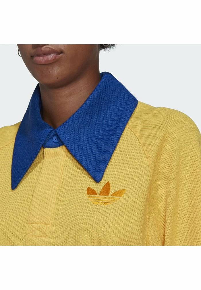 Adidas Originals 70S PACK - Polo Shirt - Bold Gold 5 Adidas Originals 70S PACK - Polo Shirt - Bold Gold - Image 5