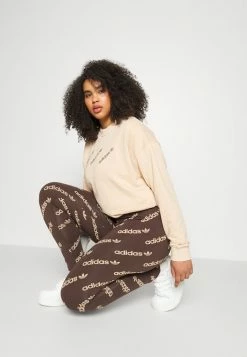Adidas Originals Leggings - Trousers - Brown -Adidas Originals Shop db5587597f714a66b924e678c8b49d09