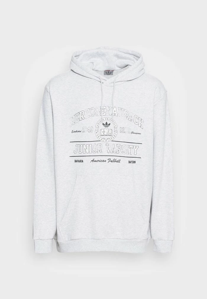 Adidas Originals COLLEGE HOODY - Sweatshirt - Light Grey Heather 4 Adidas Originals COLLEGE HOODY - Sweatshirt - Light Grey Heather - Image 4