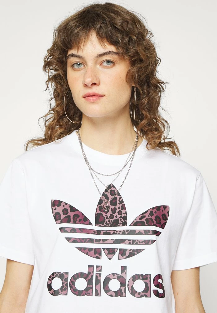 Adidas Originals LOGO - Print T-shirt - White 7 Adidas Originals LOGO - Print T-shirt - White - Image 7