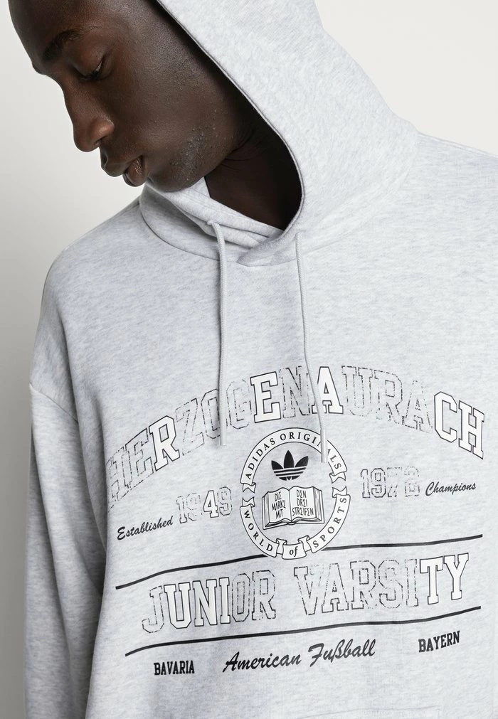 Adidas Originals COLLEGE HOODY - Sweatshirt - Light Grey Heather 5 Adidas Originals COLLEGE HOODY - Sweatshirt - Light Grey Heather - Image 5