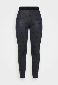 Adidas Originals HIGH WAIST - Leggings - Trousers - Night Grey -Adidas Originals Shop dcb5336de5384e6d865448fb9c0c8750