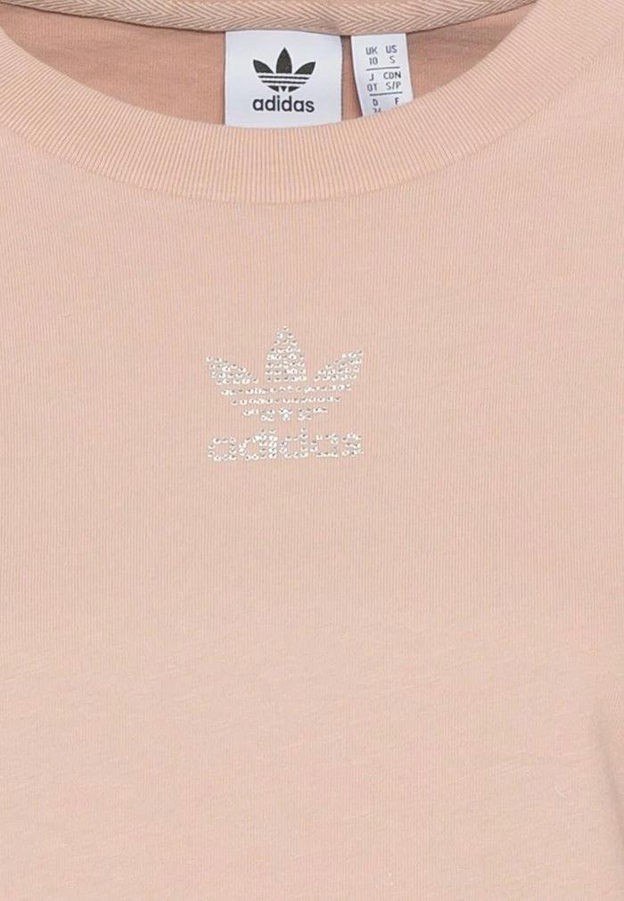 Adidas Originals CROPPED TEE - Basic T-shirt - Ash Pearl 8 Adidas Originals CROPPED TEE - Basic T-shirt - Ash Pearl - Image 8