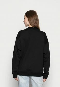 Adidas Originals CREW - Sweatshirt - Black/white -Adidas Originals Shop dd16a154e4874025aa14347cf2f7fbb0