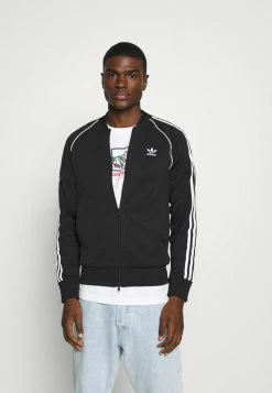 Adidas Originals Zip-up Sweatshirt - Black/white