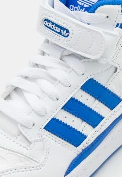 Adidas Originals FORUM MID UNISEX - Trainers - Footwear White/blue -Adidas Originals Shop dd2e1b4f799e451cb4a161cf0ecbc455