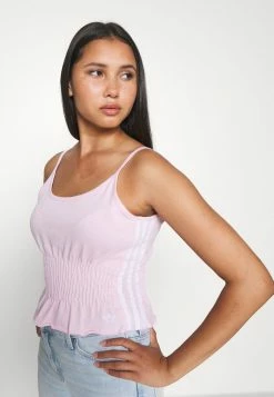 Adidas Originals SMOCKED - Top - Clear Pink -Adidas Originals Shop dd474c9476144b1ab1b5848a10b69c88