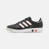 Adidas Originals G.S. COURT UNISEX - Trainers - Core Black/footwear White/collegiate Orange