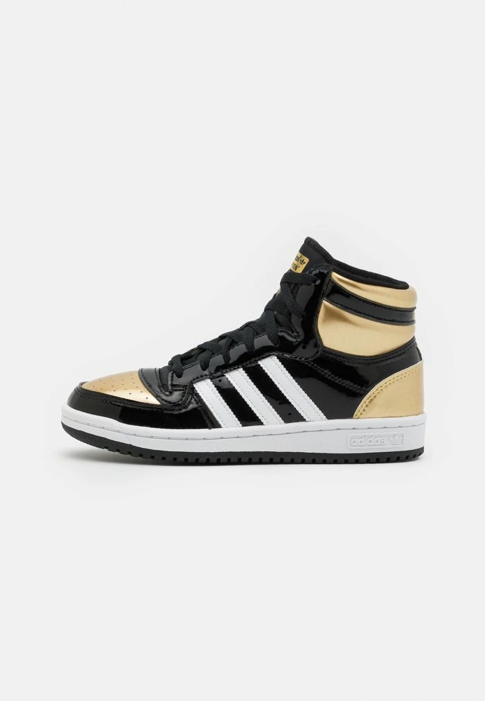 Adidas Originals TOP TEN RB UNISEX - High-top Trainers - Core Black/gold Metallic/footwear White 1 Adidas Originals TOP TEN RB UNISEX - High-top Trainers - Core Black/gold Metallic/footwear White