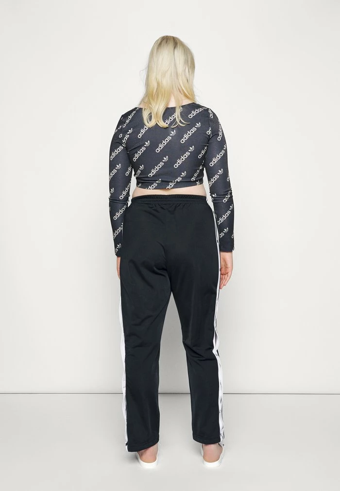 Adidas Originals ADIBREAK ADICOLOR CLASSICS PRIMEGREEN SLIM PANTS - Tracksuit Bottoms - Black 3 Adidas Originals ADIBREAK ADICOLOR CLASSICS PRIMEGREEN SLIM PANTS - Tracksuit Bottoms - Black - Image 3