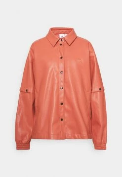 Adidas Originals TRACKTOP - Faux Leather Jacket - Magic Earth Met -Adidas Originals Shop dda9b5e53ff3460187798d4b046ea50b